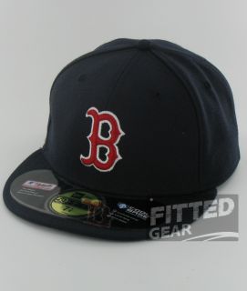  Game Home Dark Navy Red White New Era 59Fifty Fitted Hats Caps
