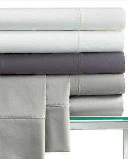 Hotel Collection 400t Microcotton Gray Queen Fitted Sheet