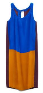   Marni for H M Silk ColorBlock Dress Size 10 As worn by Freida Pinto