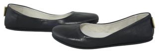 french sole new york fs ny sloop black nappa leather flats brand new