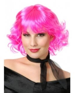  New Adult Frenchie Costume Wig Pink Grease 50s