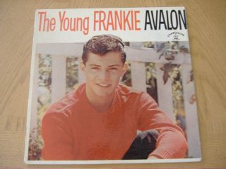 The Young Frankie Avalon Chancellor LP 5002 Pink 1st