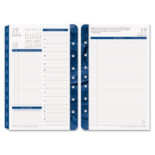  covey 3622812 monticello dated two page per day planner refill 4 1 4