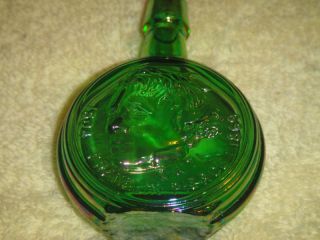 Wheaton Carnival Glass Miniature Bottle Franklin Pierce