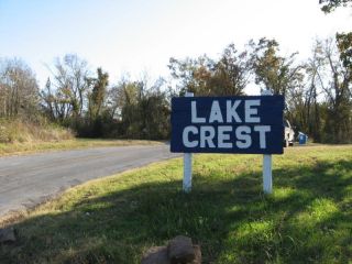 Beautiful Lake Fort Gibson Land Lot Lake Crest
