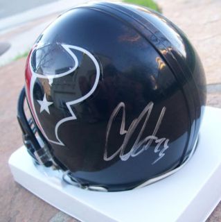 Arian Foster Signed Autographed Houston Texans Mini Helmet
