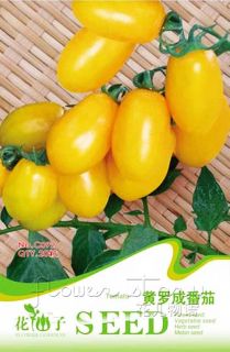 Pack 20 Fruit Seeds Yellow Tomato Home Healthy Vegetable Garden