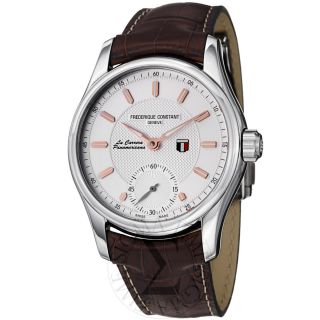Frederique Constant Mens Vintage Rally Silver Dial Automatic Watch FC