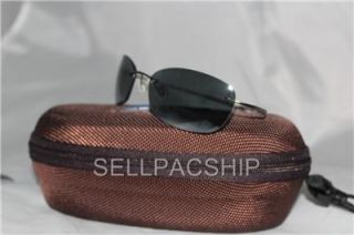  MJ Sport 503 02 Titanium Wailea Polarized Sunglasses Black Lens