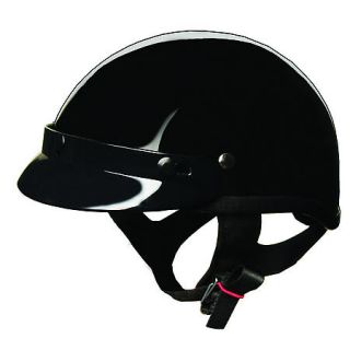  Helmet Fuel Brand Glossy Black Size Large SH HHOO16 Half Helmet