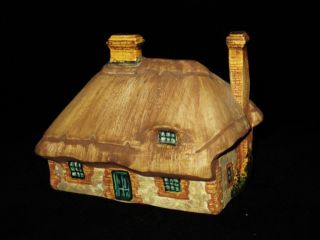 Van Hill Pottery Sussex Flint and Brick Miniature House