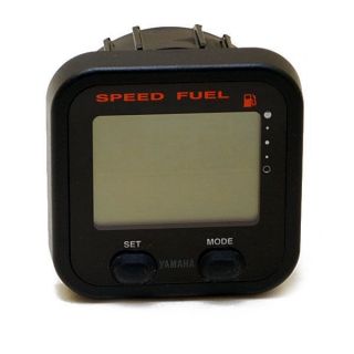  01 BK Digital Multi Func Boat Speedometer Fuel Meter Gauge
