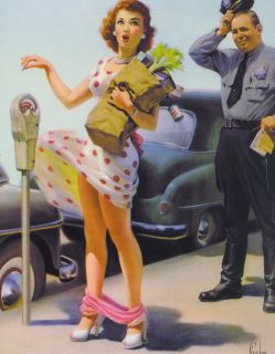 Please click here to view other pinups by Art Frahm or visit our