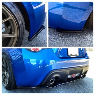  Lip Spoilers Splitters Pair Also Fit Toyota GT86 Scion Fr S