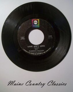1968 Supremes Florence Flo Ballard Love AinT Love ABC