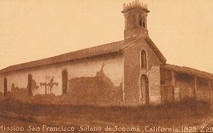 CA   MISSION SAN FRANCISCO SOLANO DE SONOMA   RPPC UNUSED (11959)