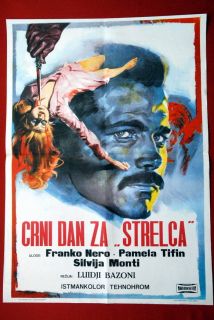 Fifth Cord Franco Nero Italian 1971 EXYU Movie Poster