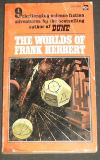 THE WORLDS OF FRANK HERBERT. A Vintage 1971 Anthology Paperback. An