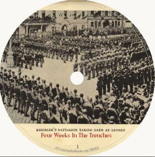 Four Weeks in The Trenches Fritz Kreisler 1  CD