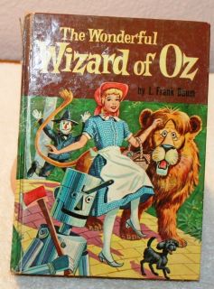 The Wonderful Wizard of oz by Frank Baum Whitman Illustrated