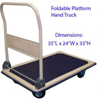  Folding Foldable Platform Hand Truck Utility Folding Truck Cart Dolly