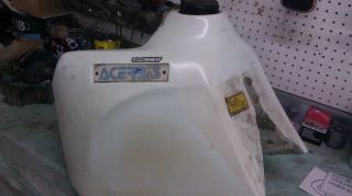 Used acerbis desert fuel tank with parts off a 1997 XR650L (may fit