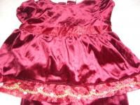 Up for auction is a 2pc Girls Velour Dress Outfit by Blueberi