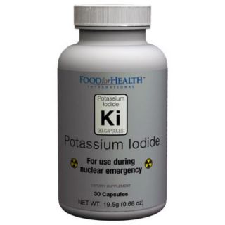    Nuclear Emergency   1 Bottle Potassium Iodide 30 Caps 65 mg ea