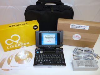 Fujitsu LifeBook U810 U1010 UMPC 1GBRAM 40GBHD Leather Folio Bump