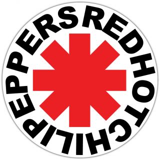 Red Hot Chili Peppers RHCP Funk Music Bumper Window Locker Sticker