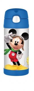 Mickey Mouse Thermos Funtainer Stainless Steel Kids 12oz Insulated