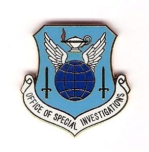 Air Force Office of Special Investigations Hat Pin