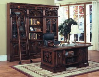 Executive Desk Library Bookcase File Office Furniture