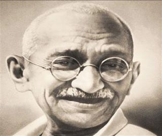 gandhi quality mousepad not the correct famous image you were looking