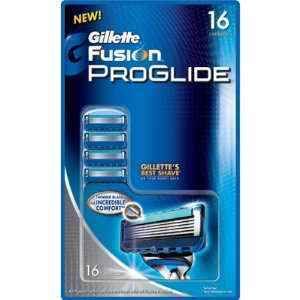 Gillette Fusion ProGlide Razor Blade Refills 16 Cartridges SEALED Pro