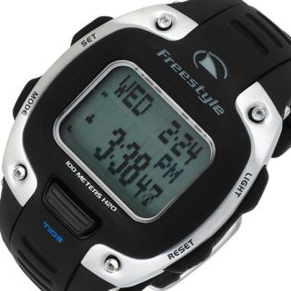 Digital Mens Freestyle Tide 3 0 New Watch Black Rubber Band