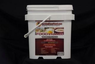 Freeze dried food survival food by SurvivalCaveFood 180 Servings