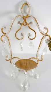  Pillar Candle Wall Sconce Opulent Treasures French Country