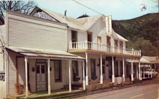 Vintage Roadside Historical French Gulch Hotel CA