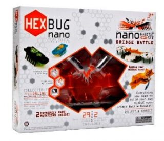 New Hexbug Nano Bridge Battle Habitat Set 29 Pieces Robotic Toy