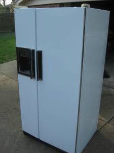 RCA Refrigerator Side by Side Used Very Good Condition Model MSX22D