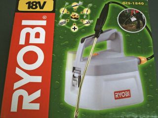 Ryobi 18V Chemical Garden Sprayer OCS 1840 P2400 New