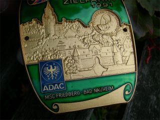 ADAC GERMANY   FRIEDBERG HESSEN RALLYE Badge 1991   Bad Nauheim