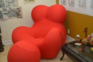Gaetano Pesce Up5 La Donna modern art Chair (B&B Italia) (red)