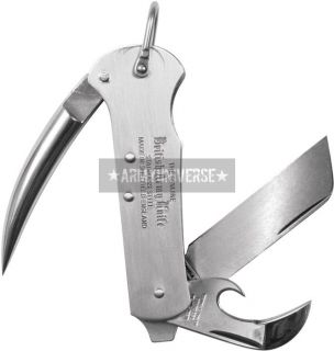 Silver Genuine 3 Piece British Army Pocket Tool Knife