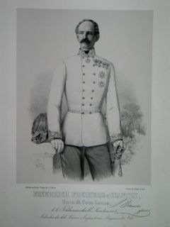Friedrich Von Bianchi Duca Di Casa Lanza Portrait 1863