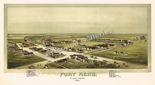 fort reno ok 1891 size 14 x 24 x also available in 20 x 36 from our