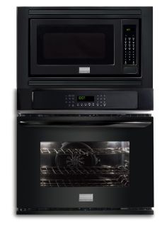 Frigidaire Gallery Black 30 Convection Wall Oven Microwave Combo