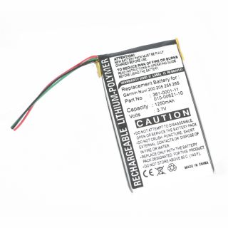 Replacement Battery for Garmin Nuvi GPS 255 255T 255WT 255W 260 260W
