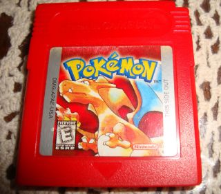 Pokemon Red Version Nintendo Game Boy 1998